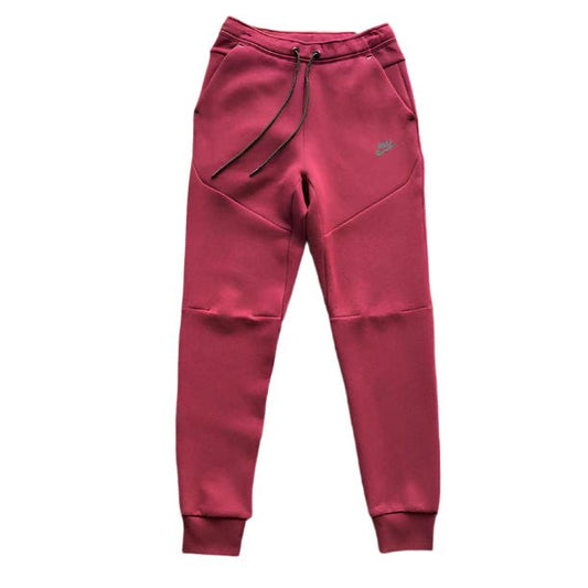 NIKE TECH FLEECE PANTS x BURGUNDY - Sin Sity Reps