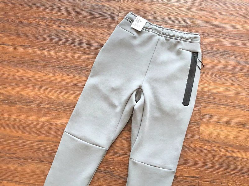 NIKE TECH FLEECE PANTS x GREY/WHITE - Sin Sity Reps