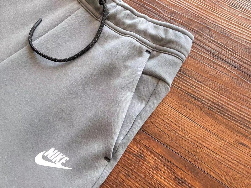 NIKE TECH FLEECE PANTS x GREY/WHITE - Sin Sity Reps