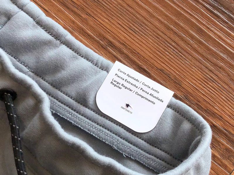 NIKE TECH FLEECE PANTS x GREY/WHITE - Sin Sity Reps