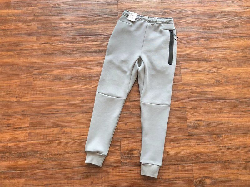 NIKE TECH FLEECE PANTS x GREY/WHITE - Sin Sity Reps