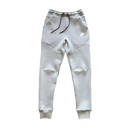 NIKE TECH FLEECE PANTS x GREY/WHITE - Sin Sity Reps