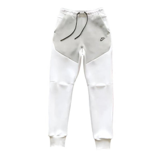 NIKE TECH FLEECE PANTS x WHITE/GREY - Sin Sity Reps