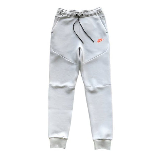 NIKE TECH FLEECE PANTS x WOLF GREY/AQUAMARINE/ORANGE - Sin Sity Reps