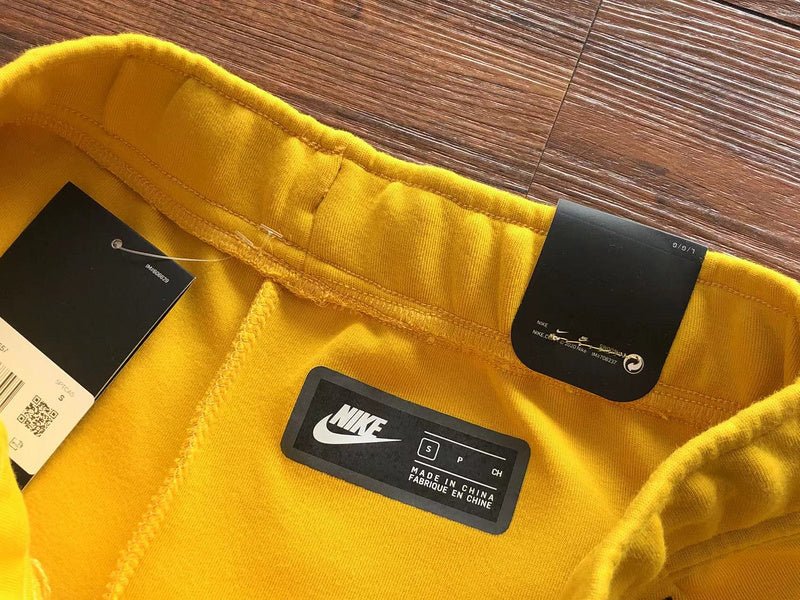 NIKE TECH FLEECE PANTS YELLOW - Sin Sity Reps