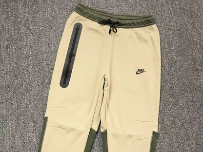 NIKE TECH FLEECE SWEATPANTS NEUTRAL OLIVE/MEDIUM OLIVE/BLACK - Sin Sity Reps