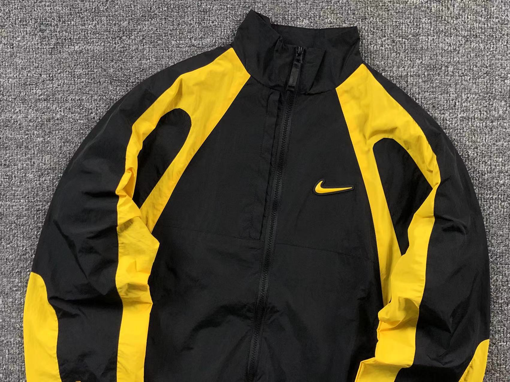 NIKE x DRAKE NOCTA TRACK JACKET BLACK YELLOW - Sin Sity Reps