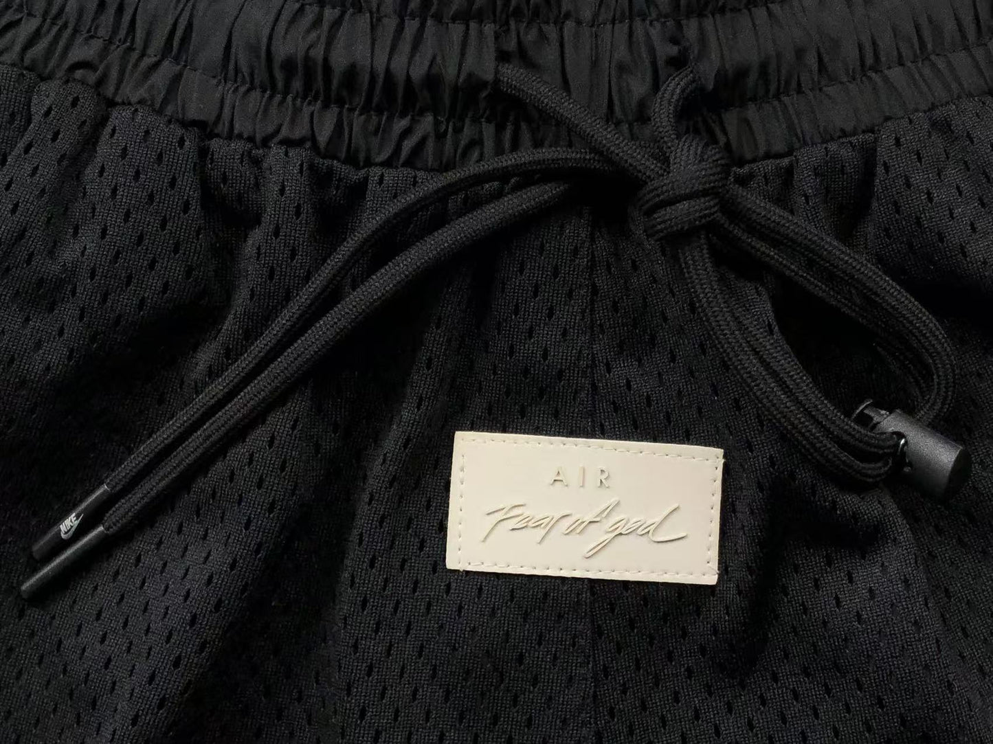 NIKE x FEAR OF GOD BASKETBALL SHORTS BLACK - Sin Sity Reps