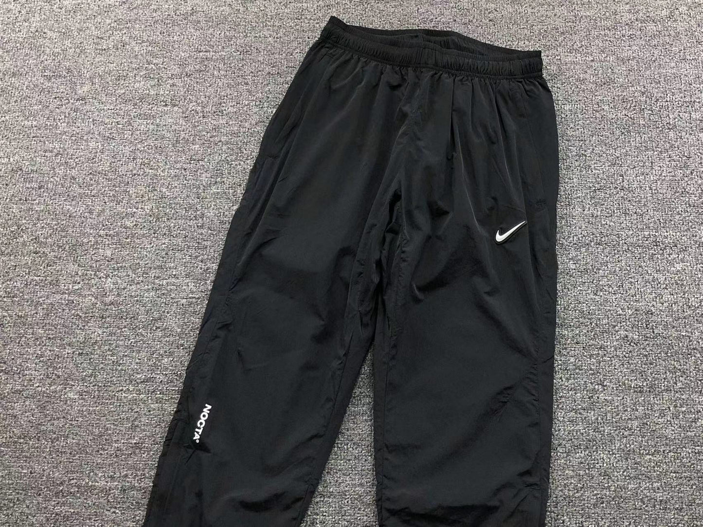 NIKE x NOCTA NORTHSTAR NYLON TRACK PANTS BLACK - Sin Sity Reps