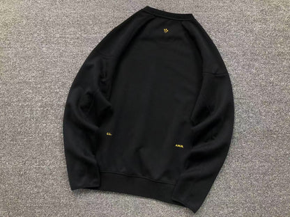 NIKE x NOCTA TECH FLEECE CREWNECK STADIUM BLACK GOLD - Sin Sity Reps