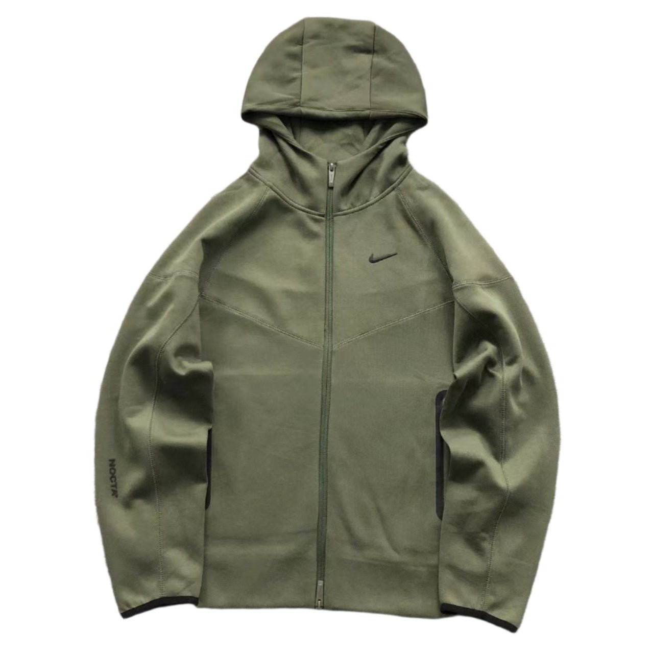 NIKE x NOCTA TECH FLEECE HOODIE ARMY GREEN - Sin Sity Reps