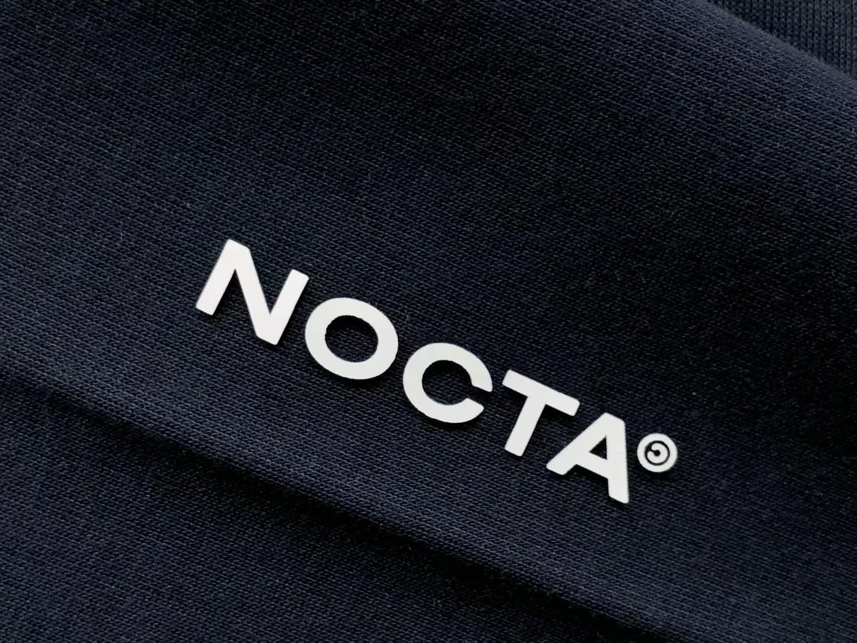 NIKE x NOCTA TECH FLEECE HOODIE BLACK SILVER - Sin Sity Reps