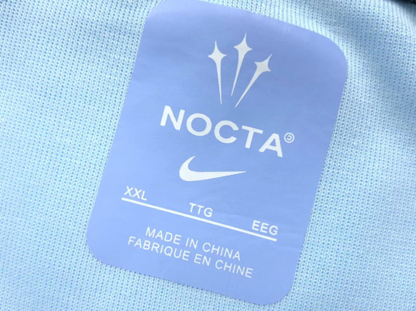 NIKE x NOCTA TECH FLEECE HOODIE COBALT BLUE/TINT - Sin Sity Reps