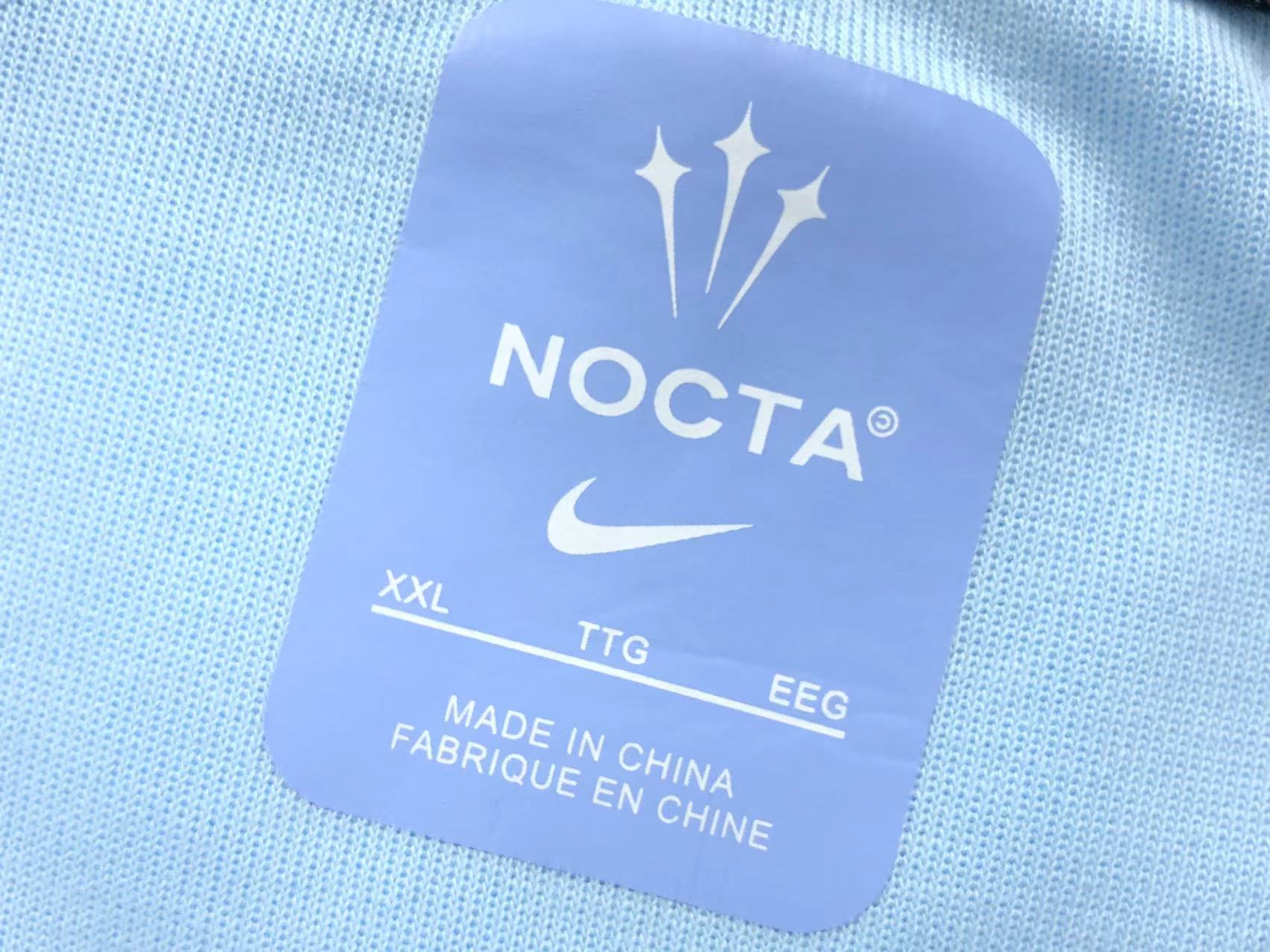 NIKE x NOCTA TECH FLEECE HOODIE COBALT BLUE/TINT - Sin Sity Reps