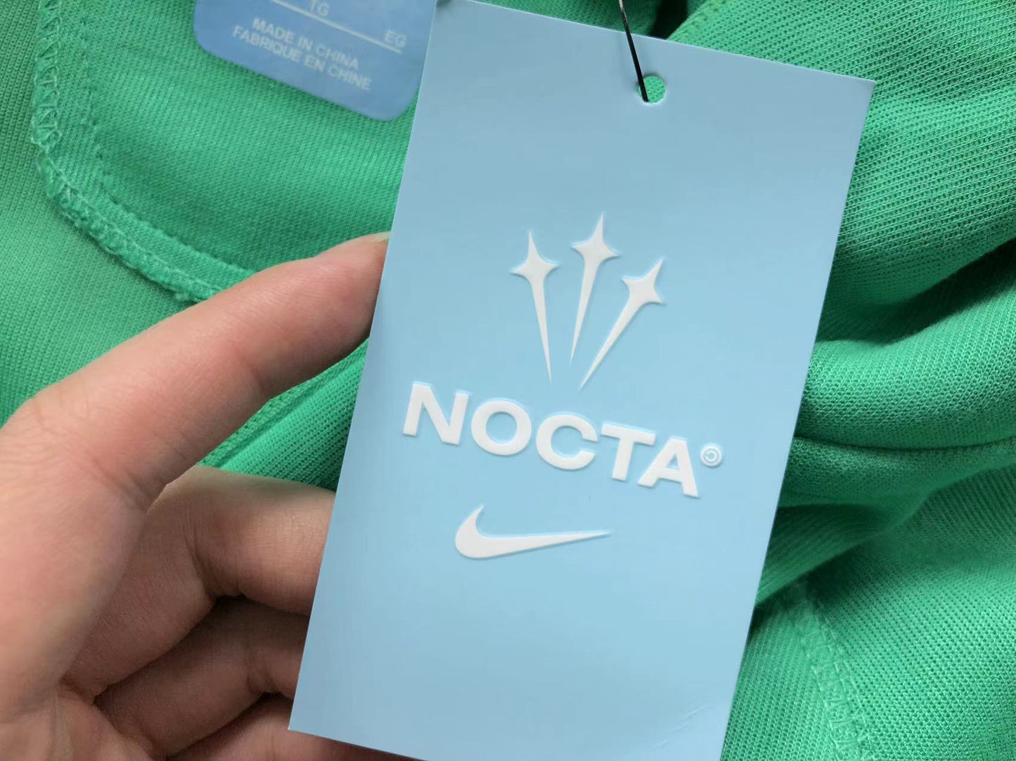 NIKE x NOCTA TECH FLEECE HOODIE STADIUM GREEN/SAIL - Sin Sity Reps