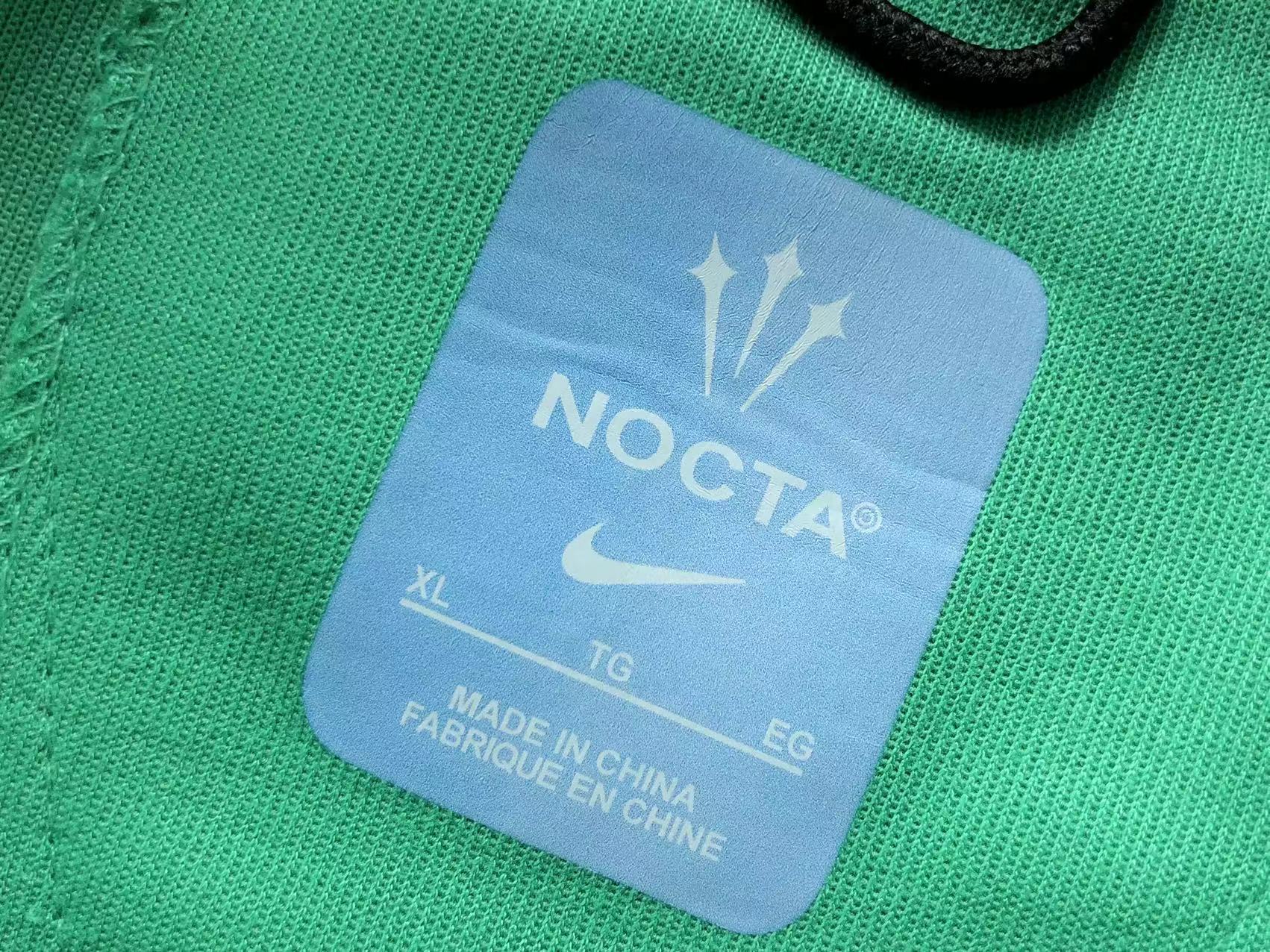 NIKE x NOCTA TECH FLEECE HOODIE STADIUM GREEN/SAIL - Sin Sity Reps