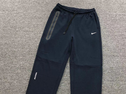 NIKE x NOCTA TECH FLEECE SWEATPANTS BLACK SILVER - Sin Sity Reps