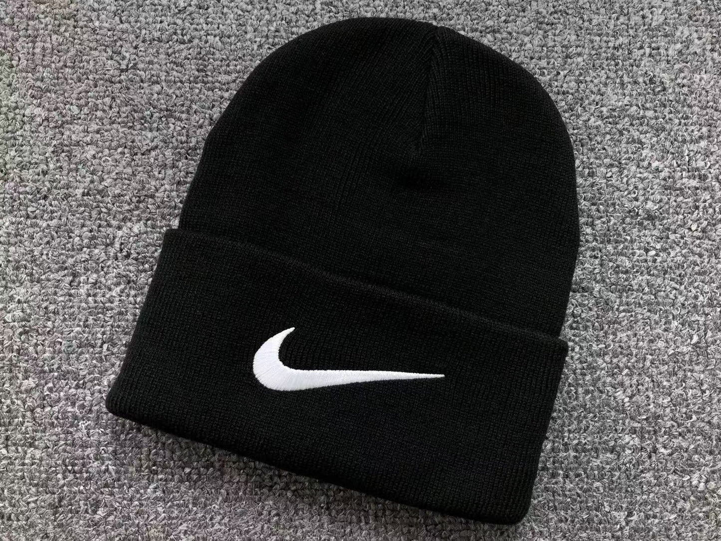 NIKE x STUSSY CUFF BEANIE BLACK - Sin Sity Reps