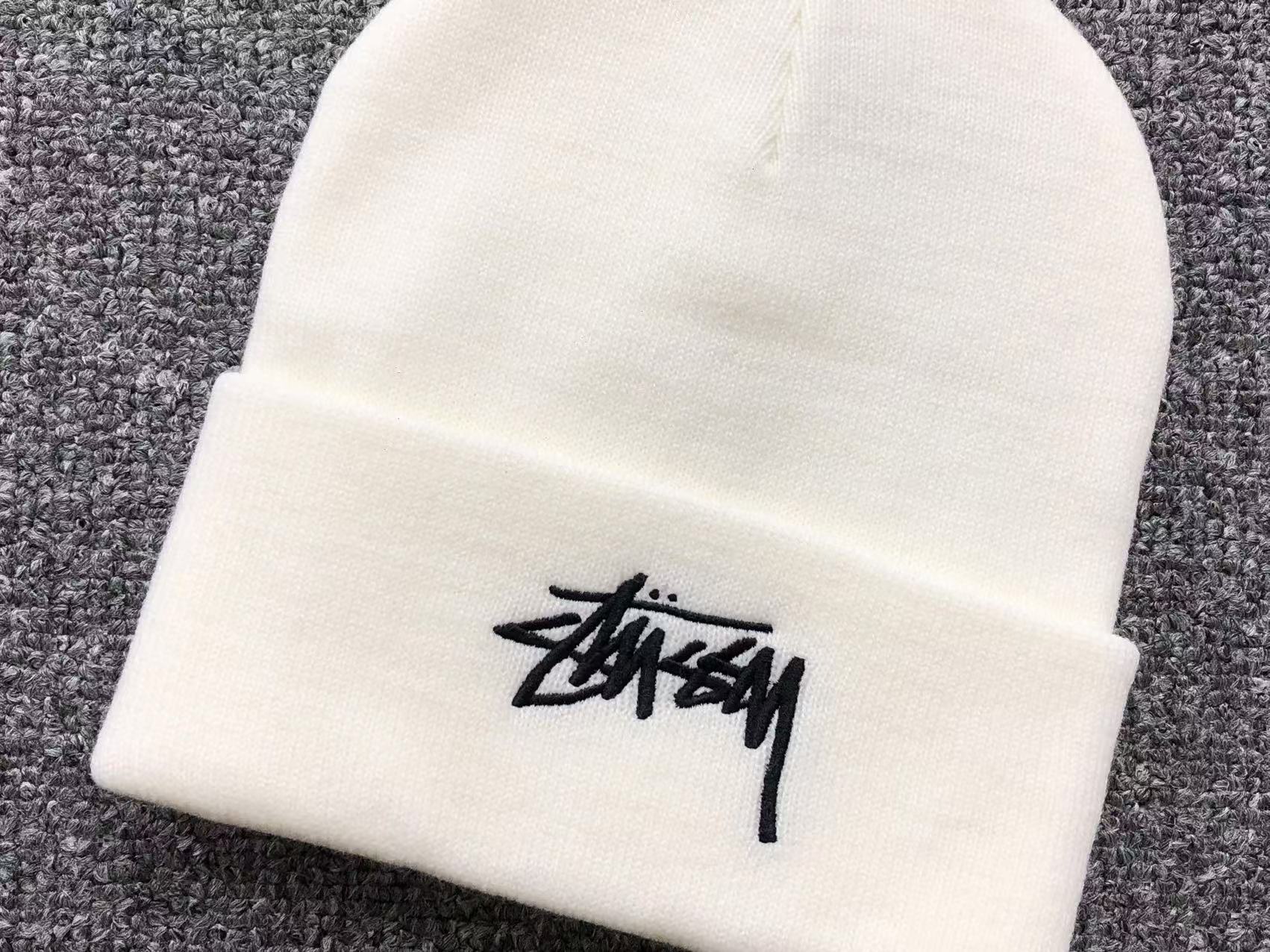 NIKE x STUSSY CUFF BEANIE WHITE - Sin Sity Reps