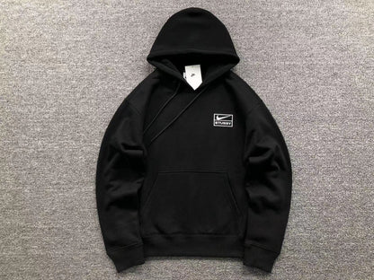 NIKE x STUSSY WASHED HOODIE BLACK - Sin Sity Reps