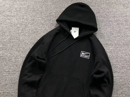 NIKE x STUSSY WASHED HOODIE BLACK - Sin Sity Reps