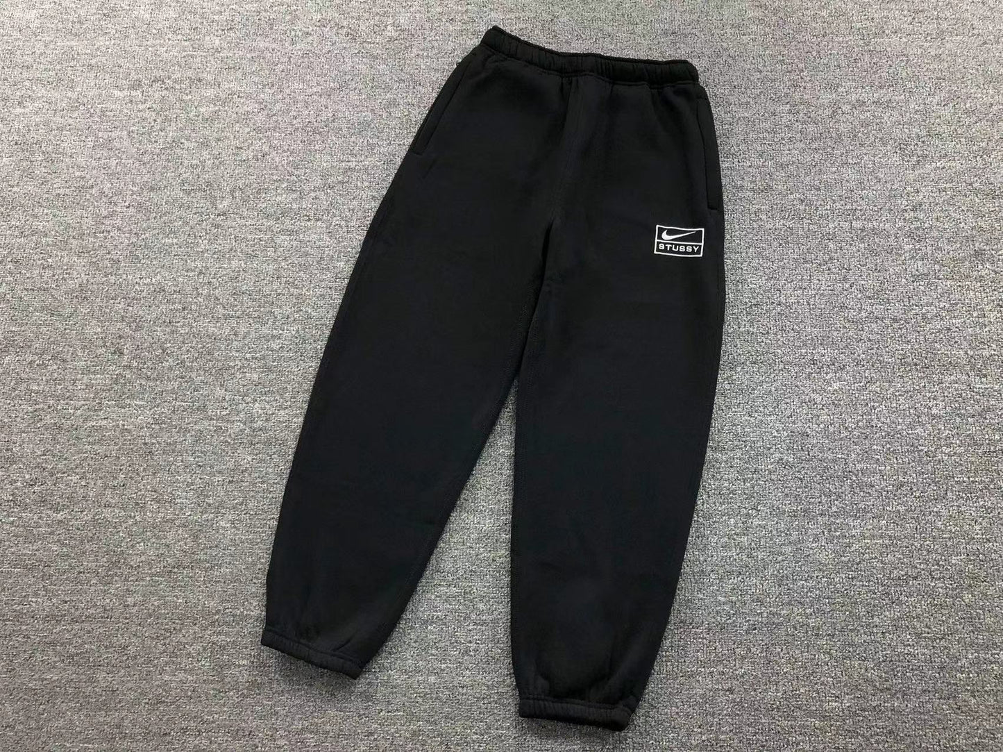 NIKE x STUSSY WASHED SWEATPANTS BLACK - Sin Sity Reps