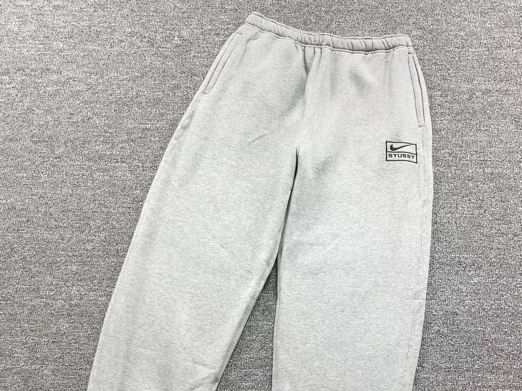 NIKE x STUSSY WASHED SWEATPANTS GREY - Sin Sity Reps