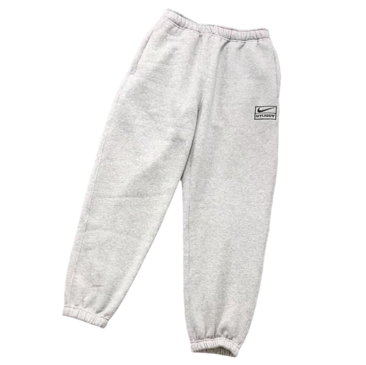 NIKE x STUSSY WASHED SWEATPANTS GREY (FROM ZIP HOODIE SET) - Sin Sity Reps