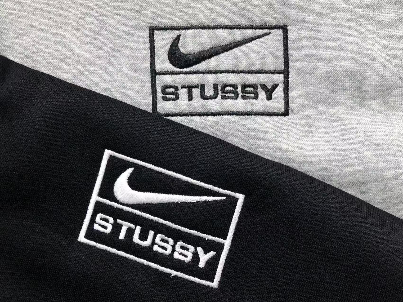 NIKE x STUSSY WASHED ZIP HOODIE BLACK - Sin Sity Reps