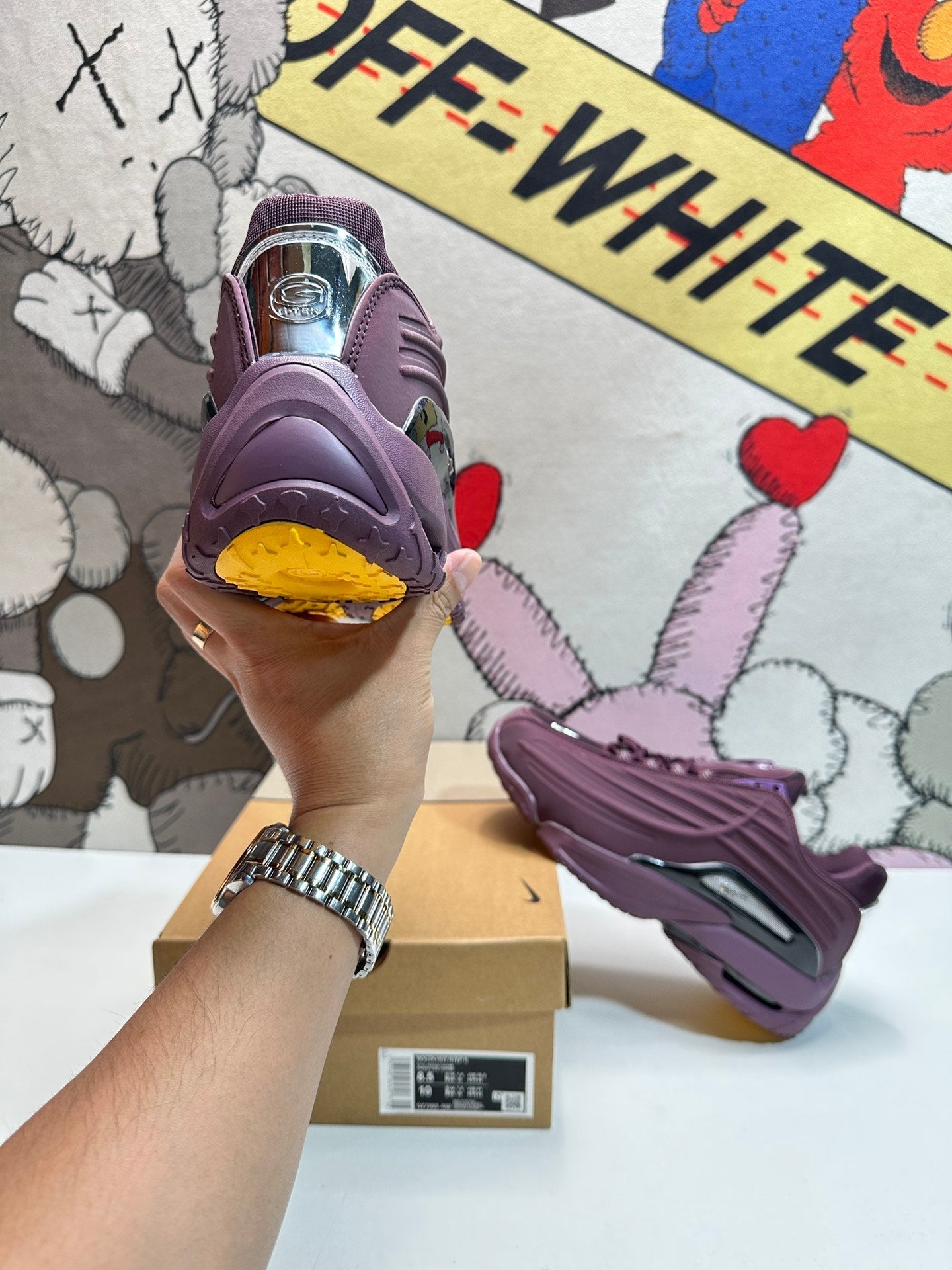 NOCTA x NIKE HOT STEP 2 DRAKE EGGPLANT - Sin Sity Reps