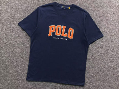 POLO RALPH LAUREN BIG & TALL LOGO JERSEY T - SHIRT CRUISE NAVY - Sin Sity Reps