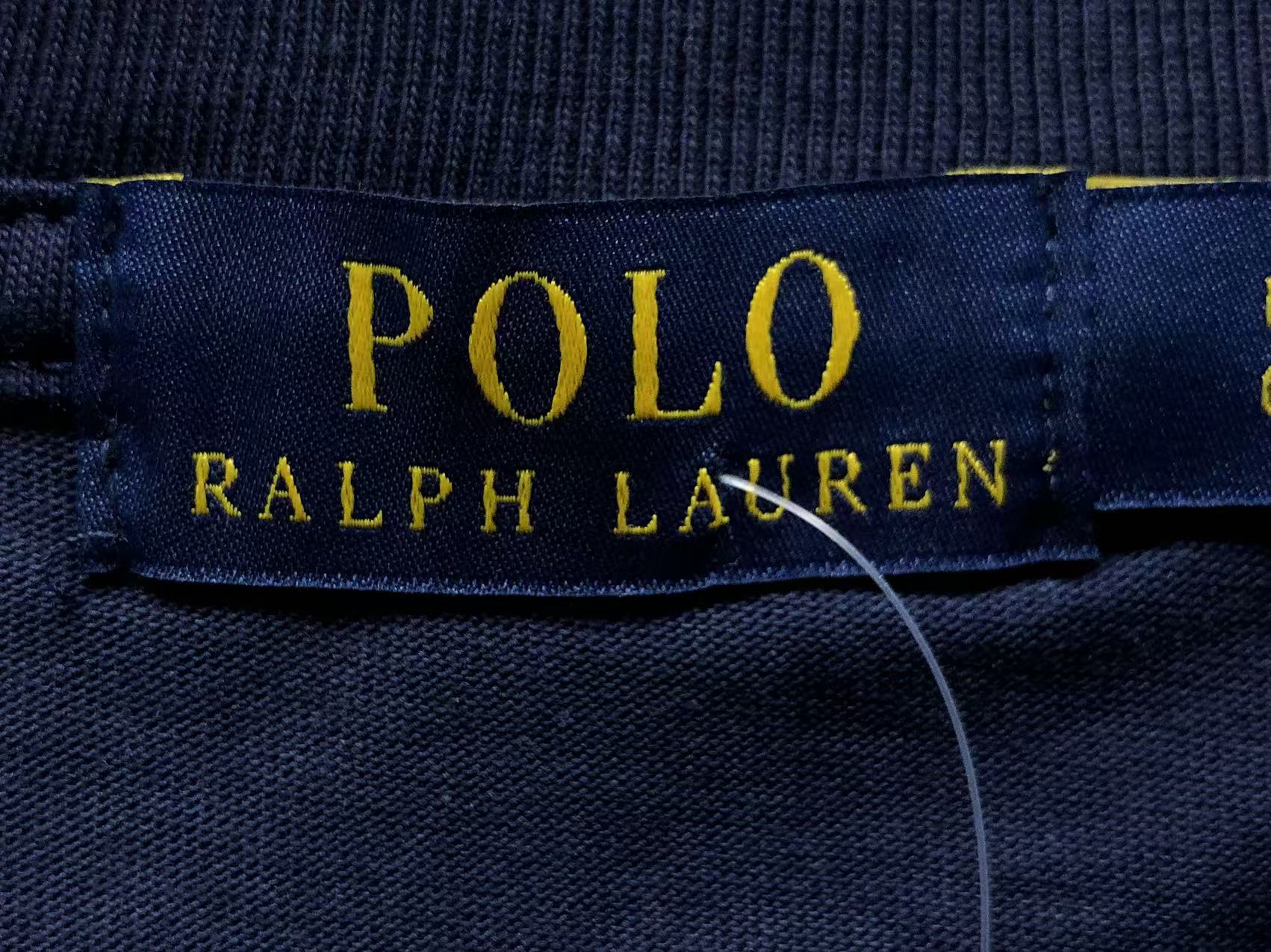 POLO RALPH LAUREN BIG & TALL LOGO JERSEY T - SHIRT CRUISE NAVY - Sin Sity Reps