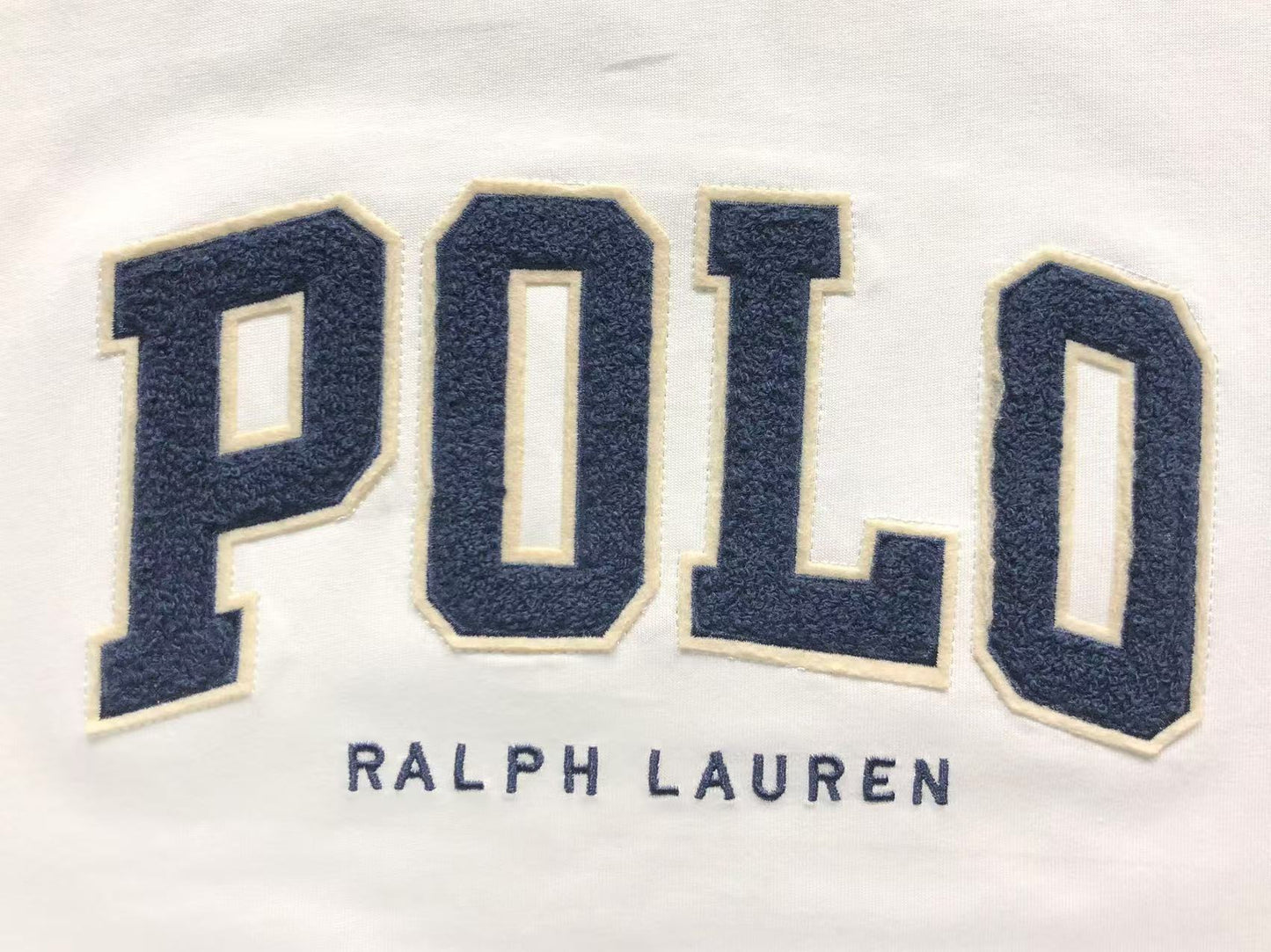 POLO RALPH LAUREN BIG & TALL LOGO JERSEY T - SHIRT WHITE - Sin Sity Reps