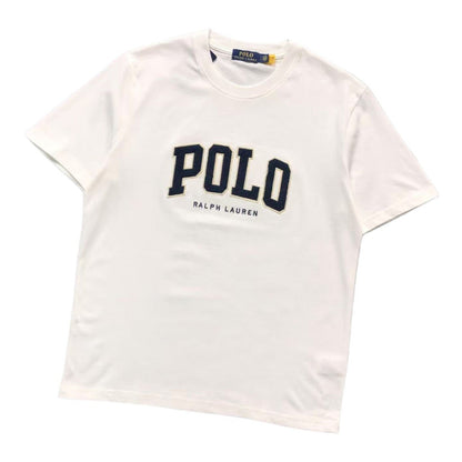 POLO RALPH LAUREN BIG & TALL LOGO JERSEY T - SHIRT WHITE - Sin Sity Reps