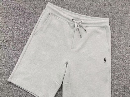 POLO RALPH LAUREN DOUBLE KNIT SHORTS HEATHER GREY - Sin Sity Reps