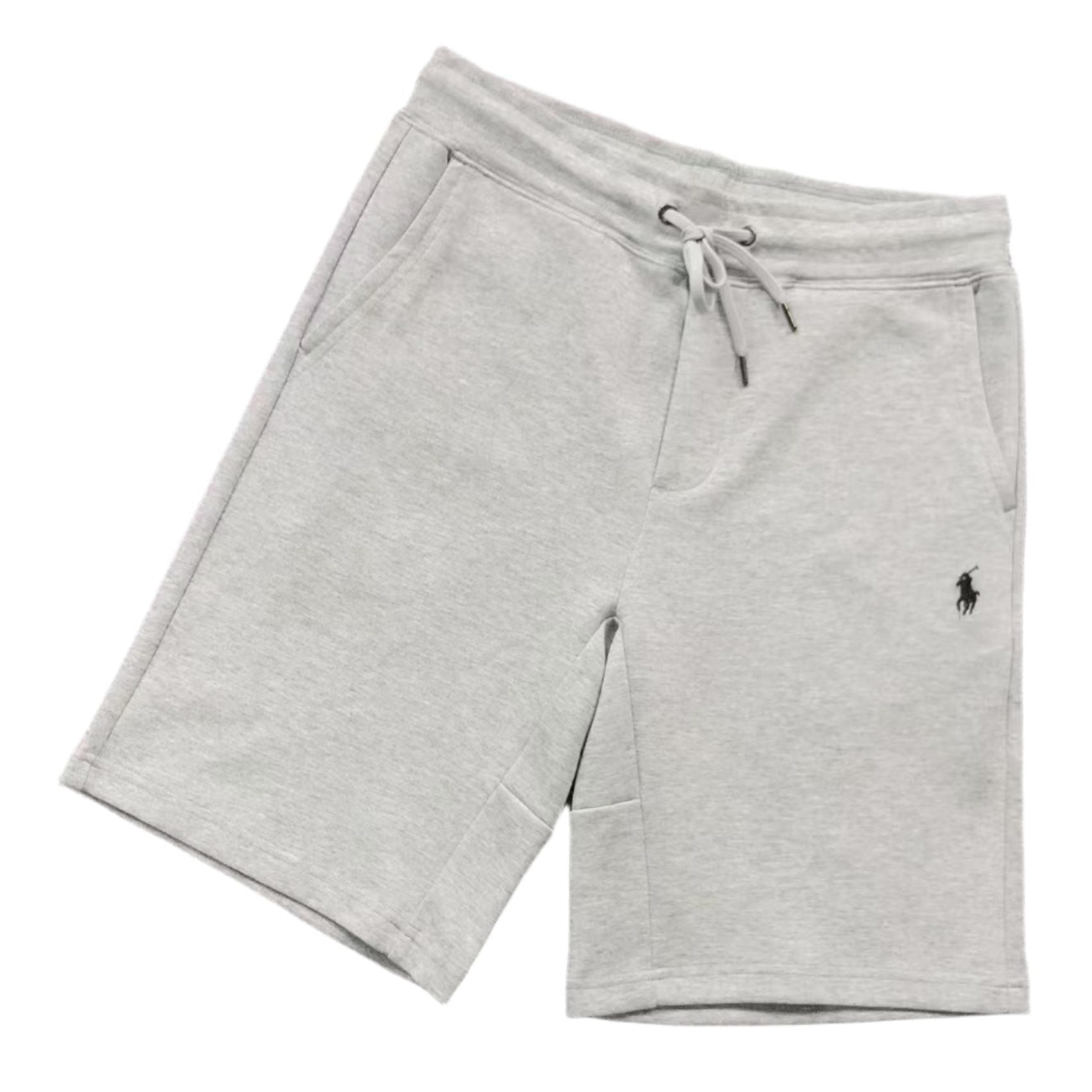 POLO RALPH LAUREN DOUBLE KNIT SHORTS HEATHER GREY - Sin Sity Reps