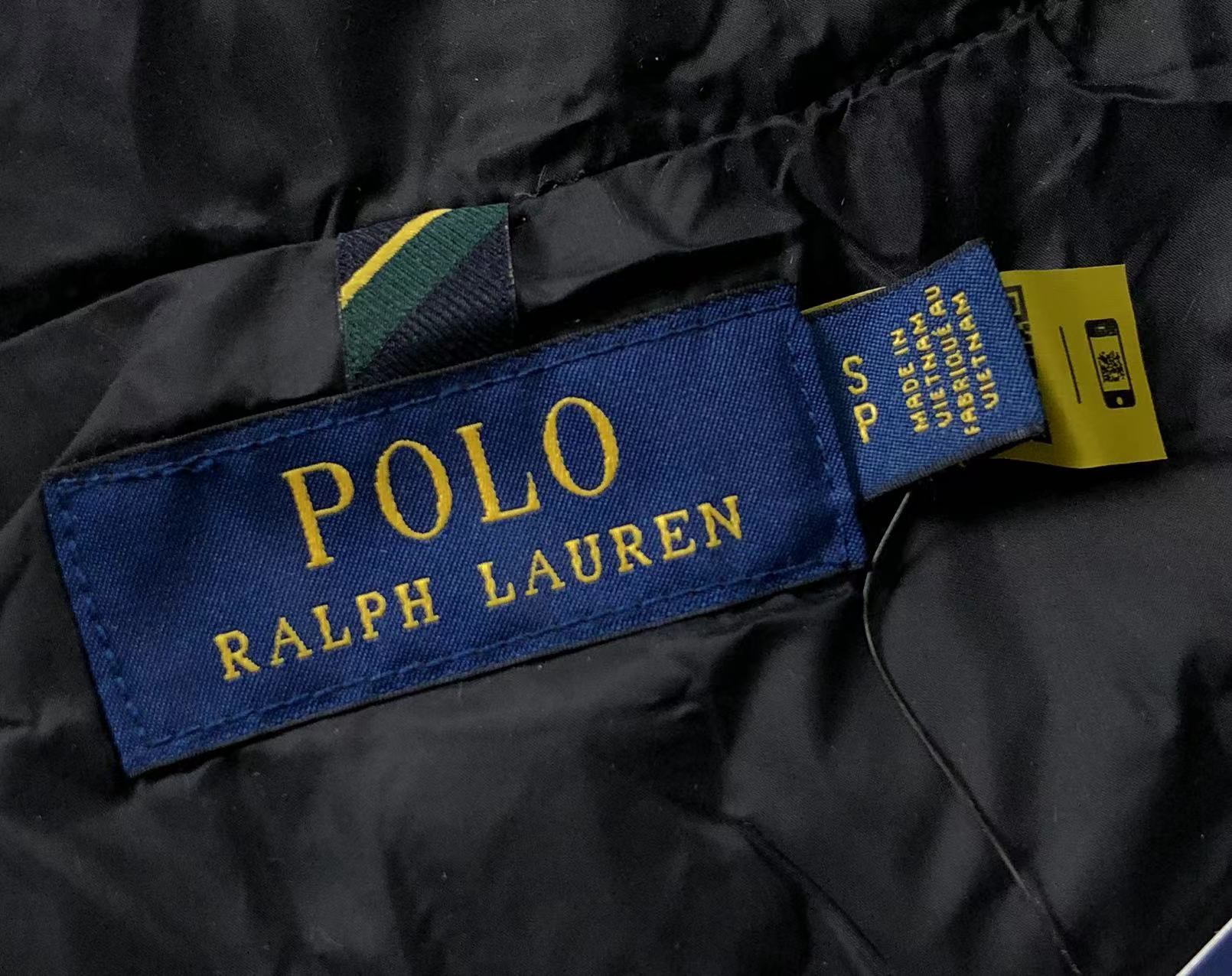 POLO RALPH LAUREN PUFFER JACKET BLACK - Sin Sity Reps