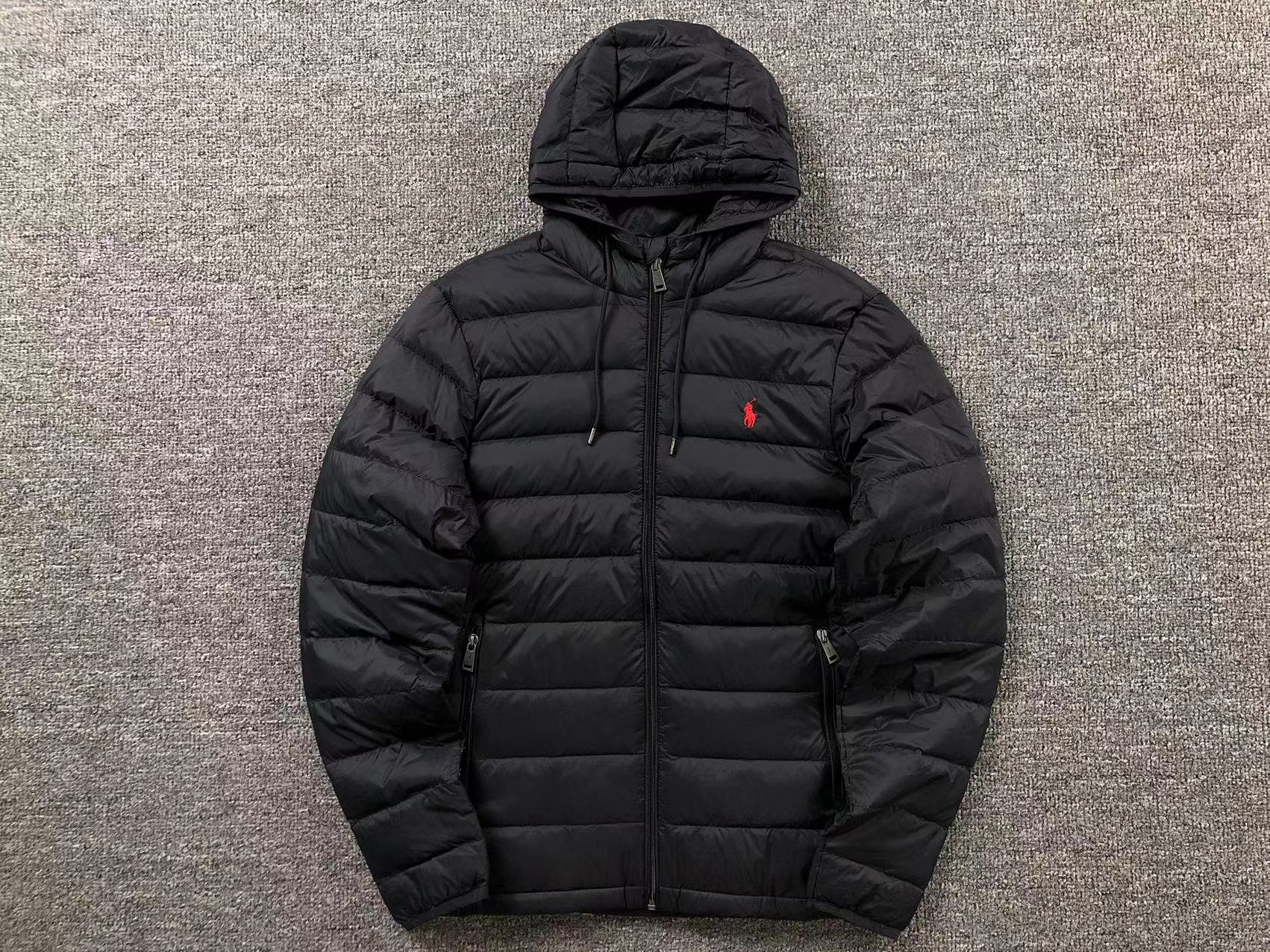 POLO RALPH LAUREN PUFFER JACKET BLACK - Sin Sity Reps