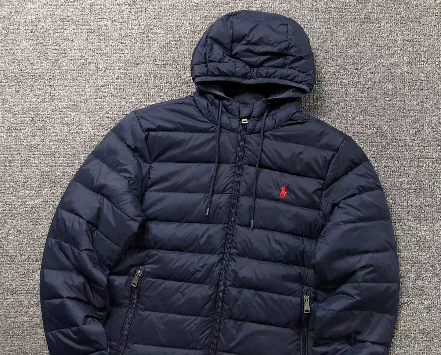 POLO RALPH LAUREN PUFFER JACKET NAVY - Sin Sity Reps