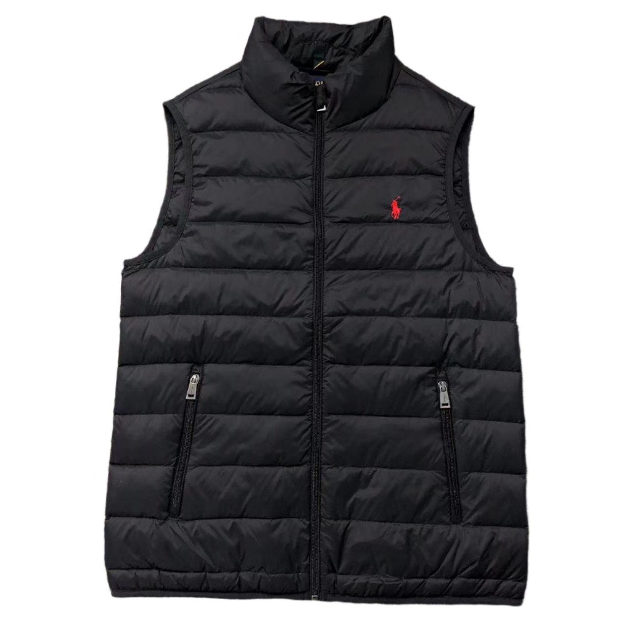 POLO RALPH LAUREN PUFFER VEST BLACK - Sin Sity Reps