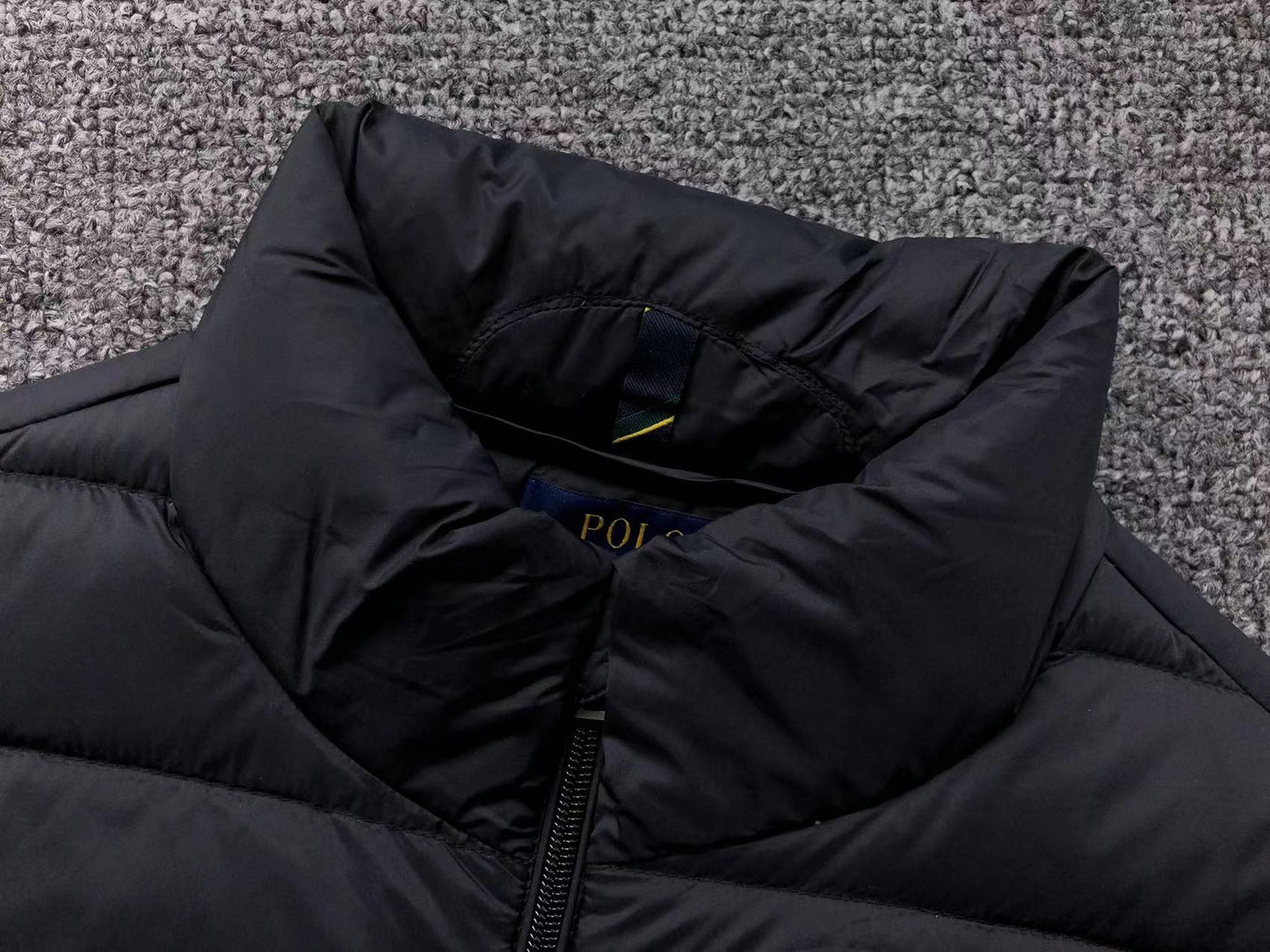 POLO RALPH LAUREN PUFFER VEST BLACK - Sin Sity Reps