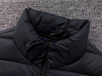 POLO RALPH LAUREN PUFFER VEST BLACK - Sin Sity Reps