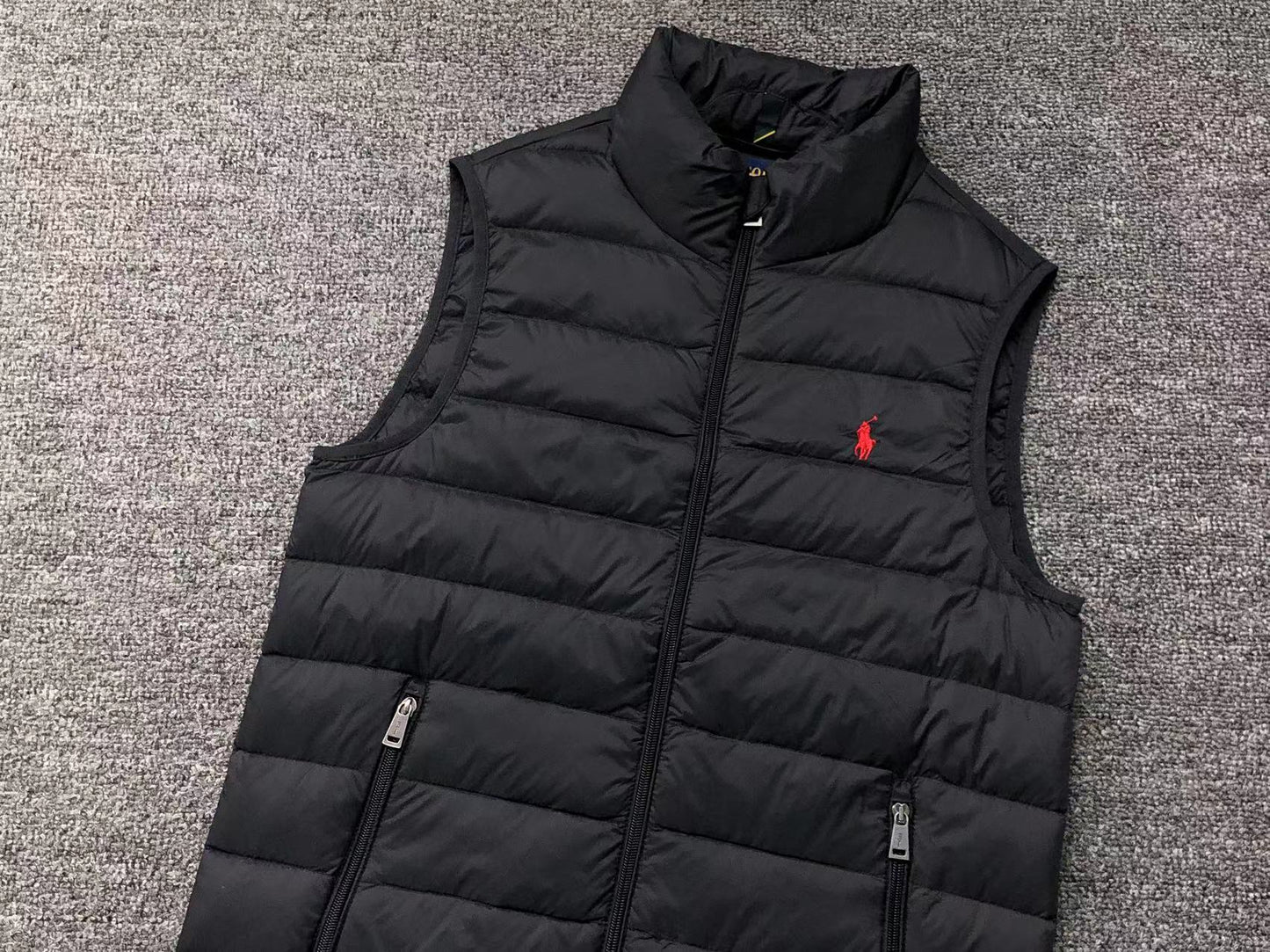 POLO RALPH LAUREN PUFFER VEST BLACK - Sin Sity Reps