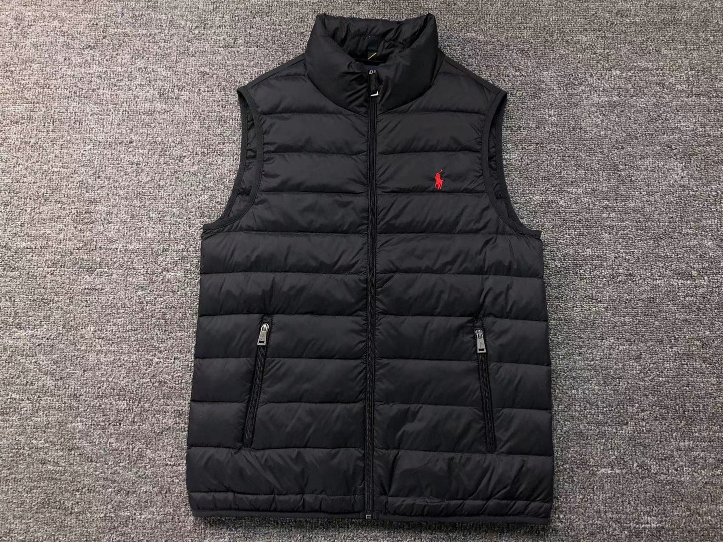 POLO RALPH LAUREN PUFFER VEST BLACK - Sin Sity Reps