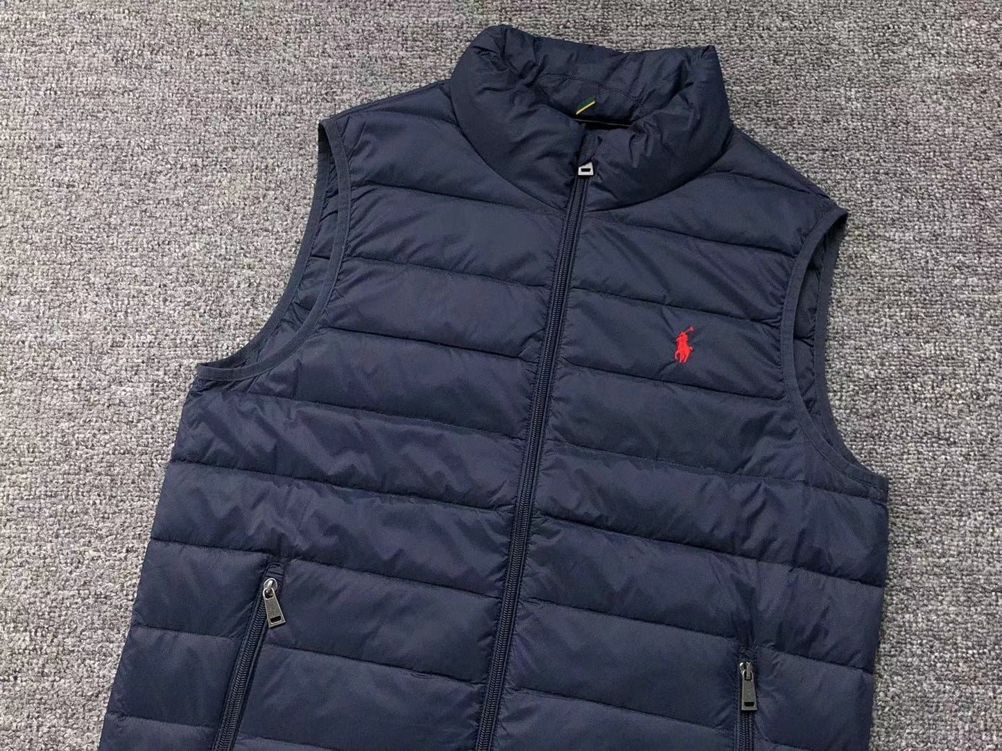 POLO RALPH LAUREN PUFFER VEST NAVY - Sin Sity Reps