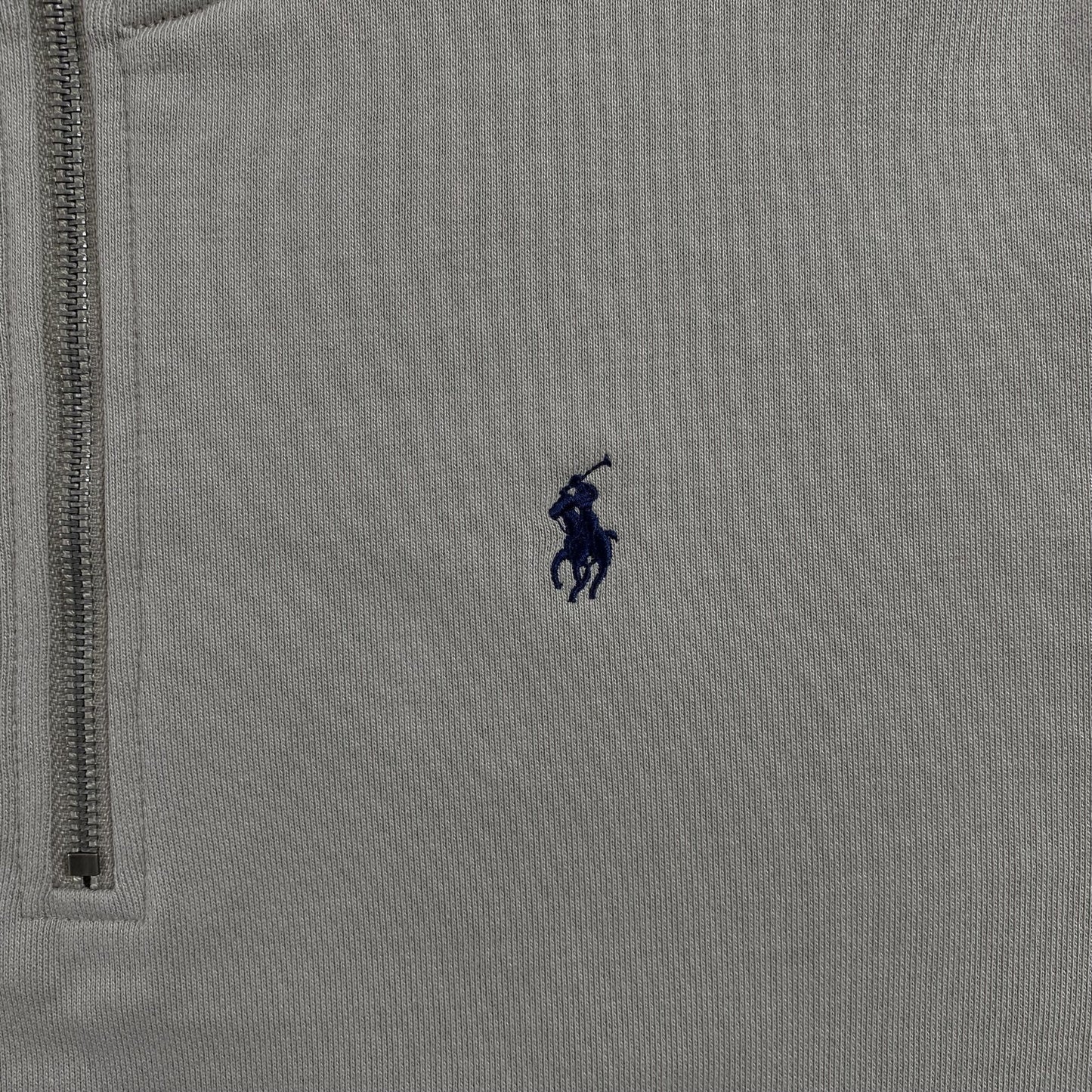 POLO RALPH LAUREN QUARTER ZIP SWEATSHIRT BEIGE - Sin Sity Reps