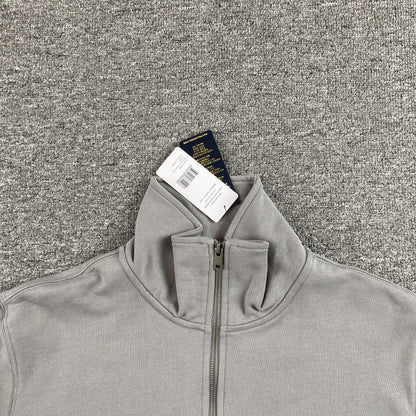 POLO RALPH LAUREN QUARTER ZIP SWEATSHIRT GREY - Sin Sity Reps