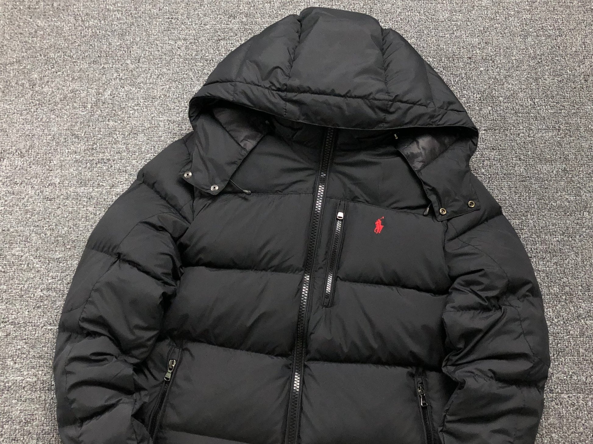 POLO RALPH LAUREN WINTER PUFFER JACKET BLACK - Sin Sity Reps