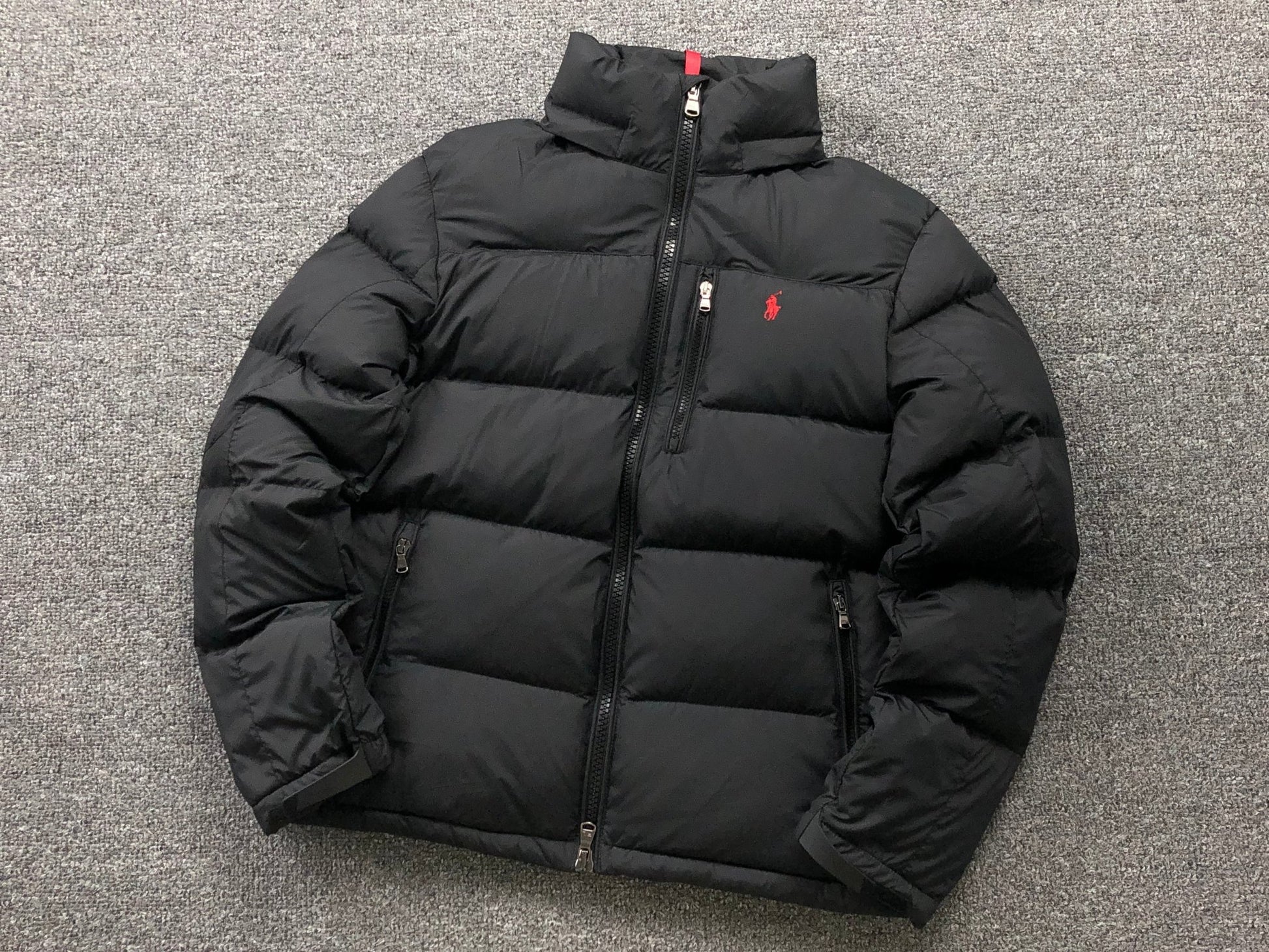 POLO RALPH LAUREN WINTER PUFFER JACKET BLACK - Sin Sity Reps