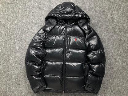 POLO RALPH LAUREN WINTER PUFFER JACKET BLACK - Sin Sity Reps